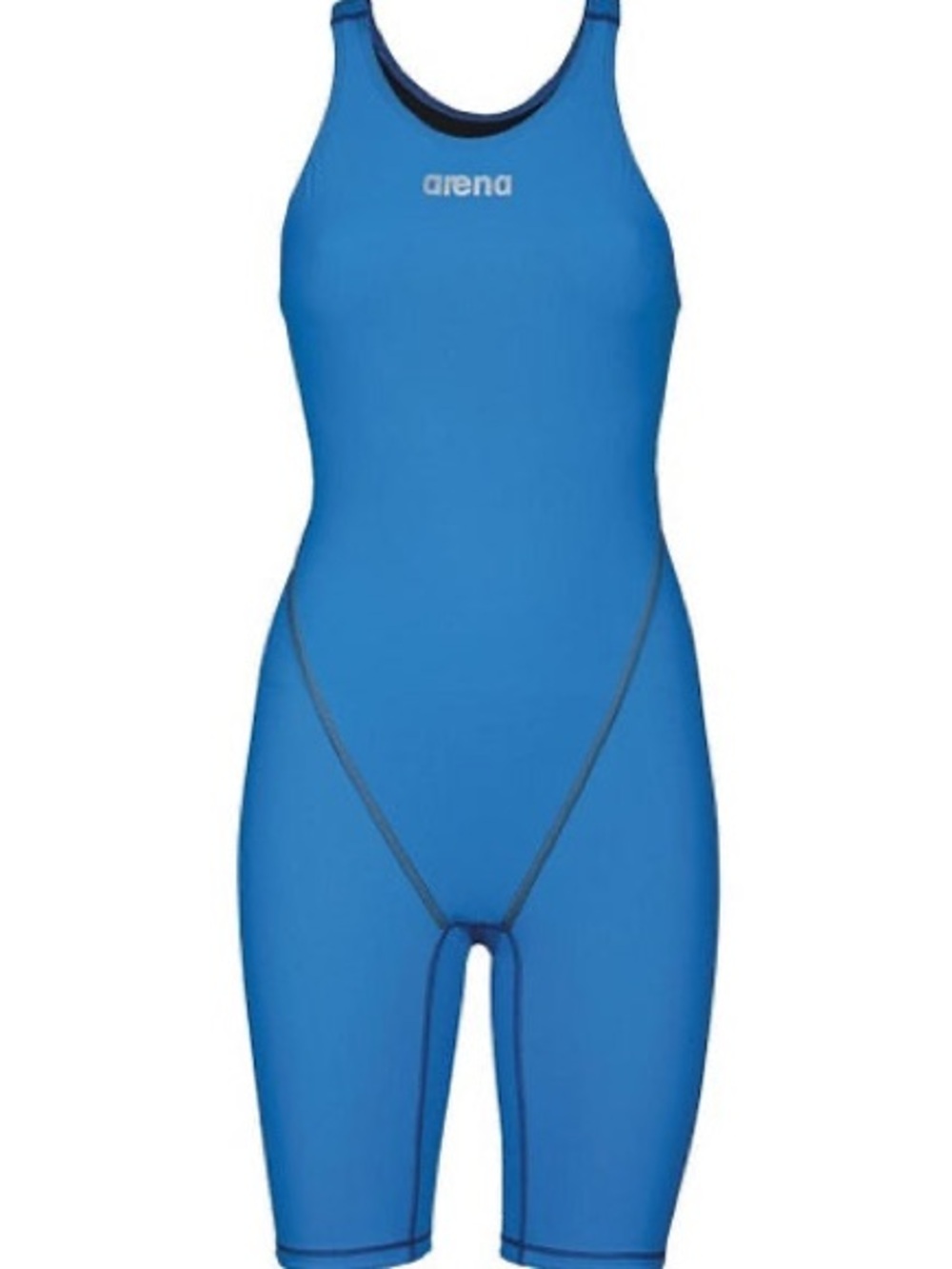 Arena Blue power skin ST Racing 2.0 full body short leg open back size 22